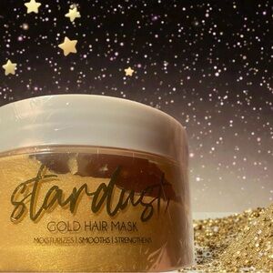 STARDUST GOLD HAIR MASK - Moisturizes Smooths Strengthens - NEW - $200 Retail